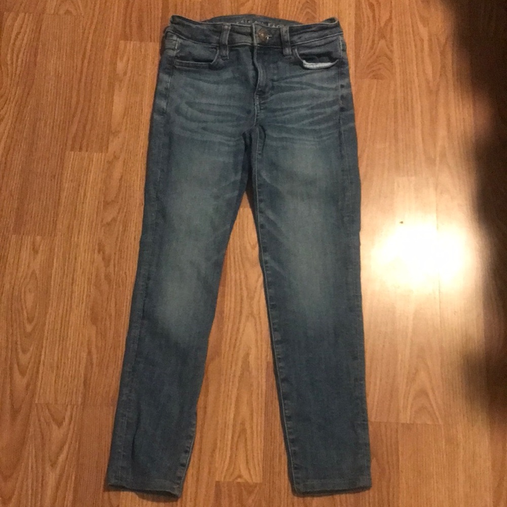 Blue jeans from American eagle